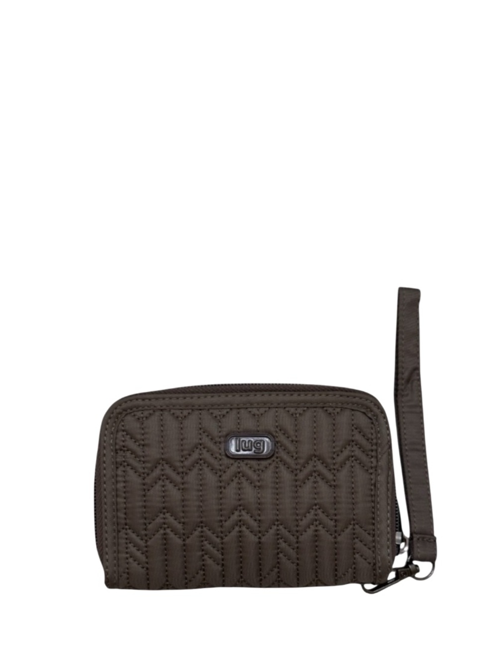 LUG - WALNUT BROWN LEGACY COLLECTION “RODEO” RFID COMPACT ZIP AROUND WALLET